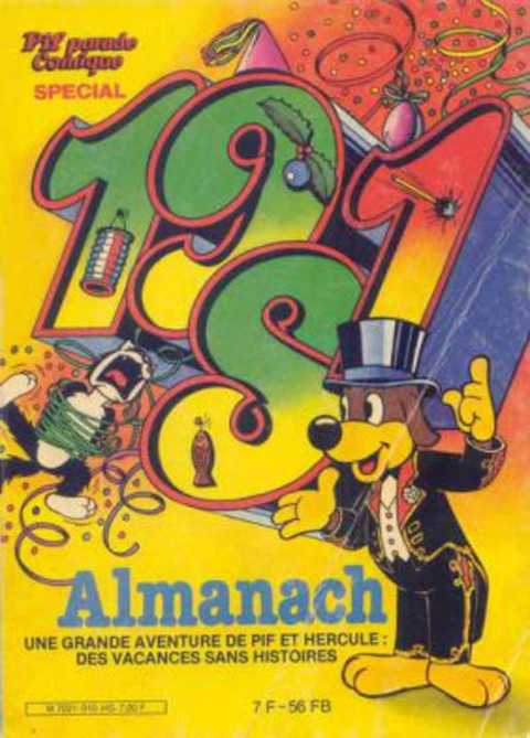 Pif Parade Comique Spеcial. Almanach 1981 / ПИФ-парад комиксов. Альманах 1981