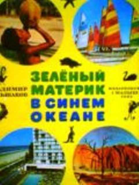 Зеленый материк в синем океане