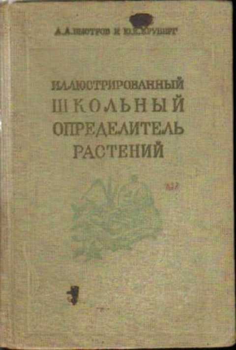 Иллюстрированный школьный определитель растений