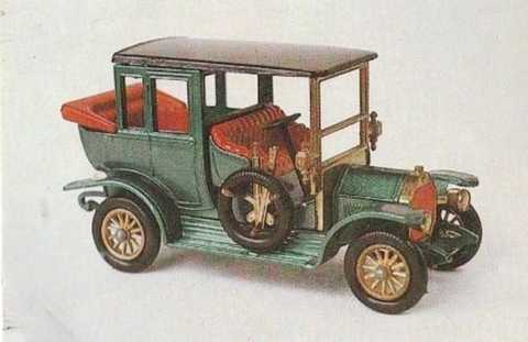 Бенц Лимузин 1910г. Открытка