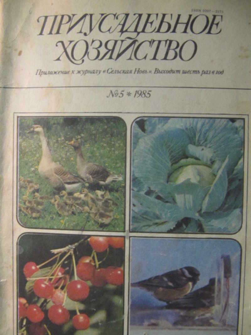 Приусадебное хозяйство. №5 / 1985 г