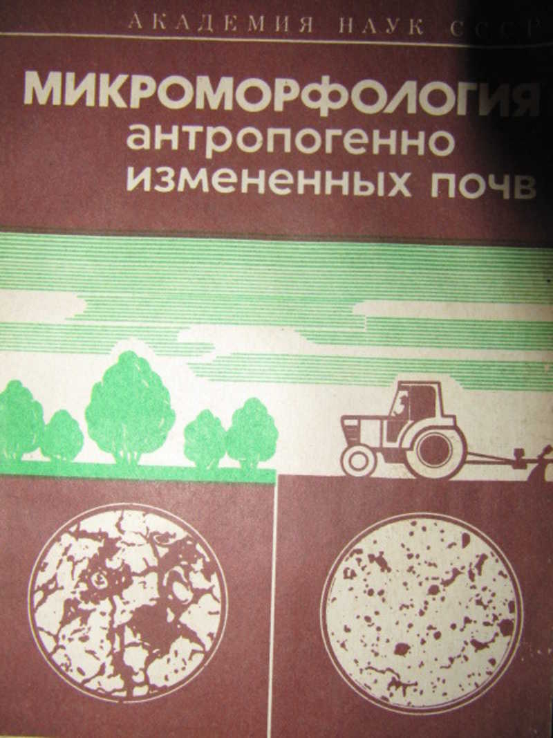 Микроморфология антропогенно измененных почв