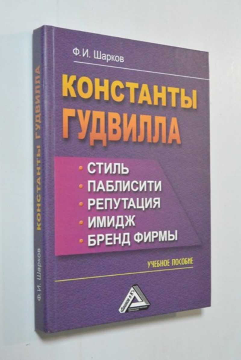 Константы гудвилла: стиль, паблисити, репутация, имидж и бренд фирмы