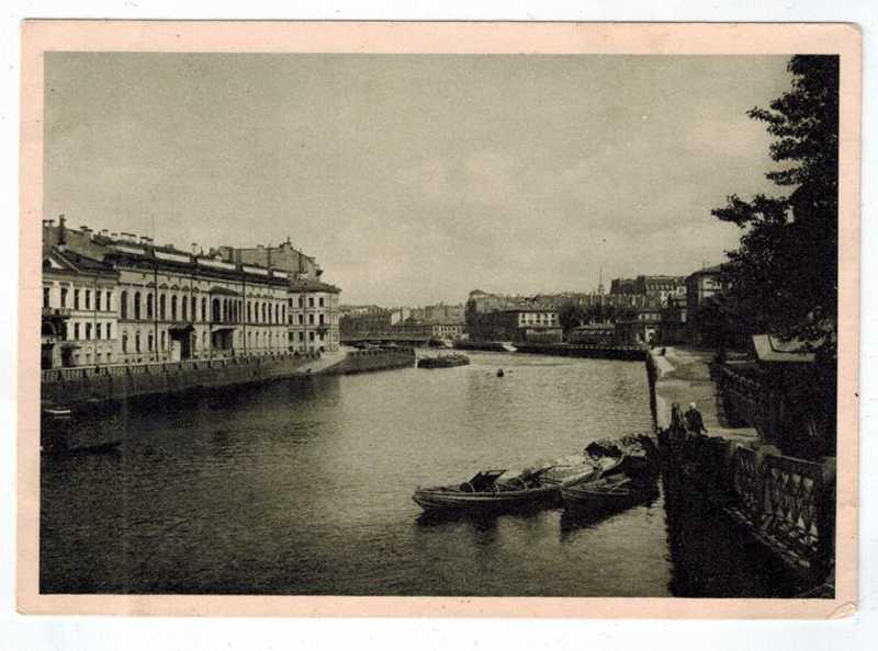 Вид на Фонтанку с Аничкова моста