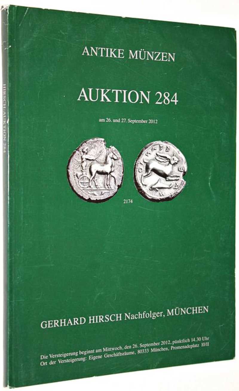 Gerhard Hirsch Nachfolder. Auction 284. Antike munzen. 26-27 September 2012