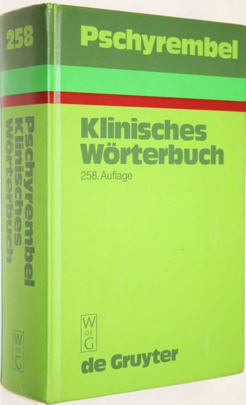 Pschyrembel Klinisches Worterbuch