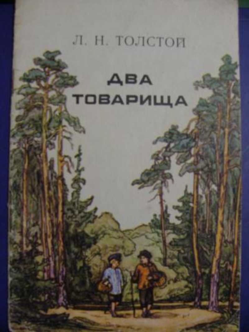 Два товарища толстой презентация