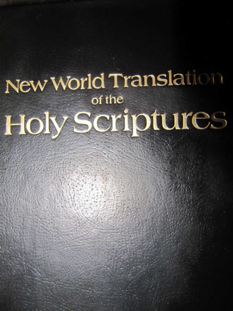 The author new book. New World translation of Holy Scriptures. New World translation of Holy Scriptures paroli.