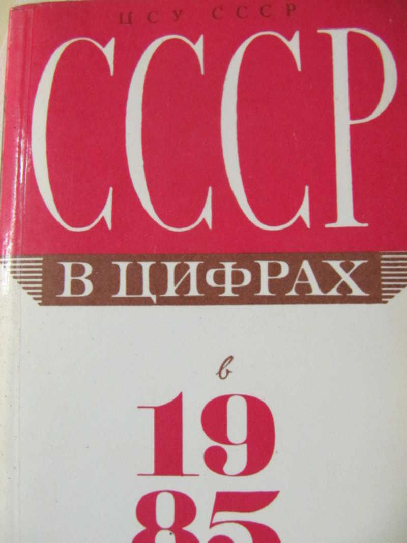 СССР в цифрах в 1985 году
