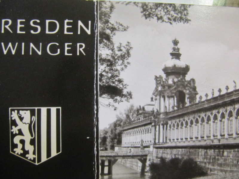 Комплект отрывающихся открыток DRESDEN ZWINGER