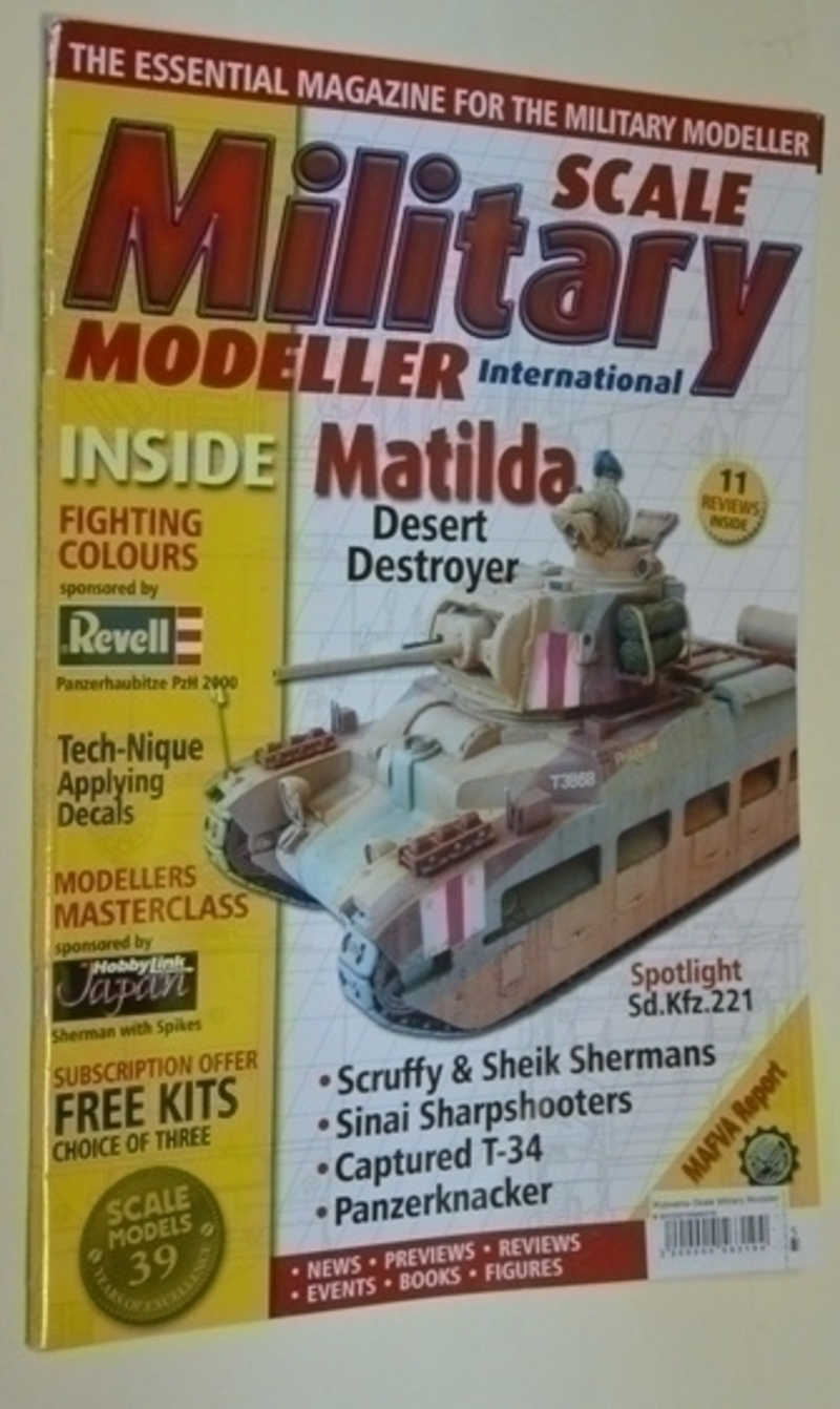 Scale military modeller internatonal. Matilda desert Destroyer
