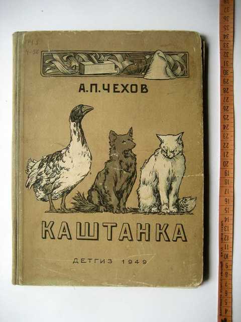 Фото книги каштанка чехов